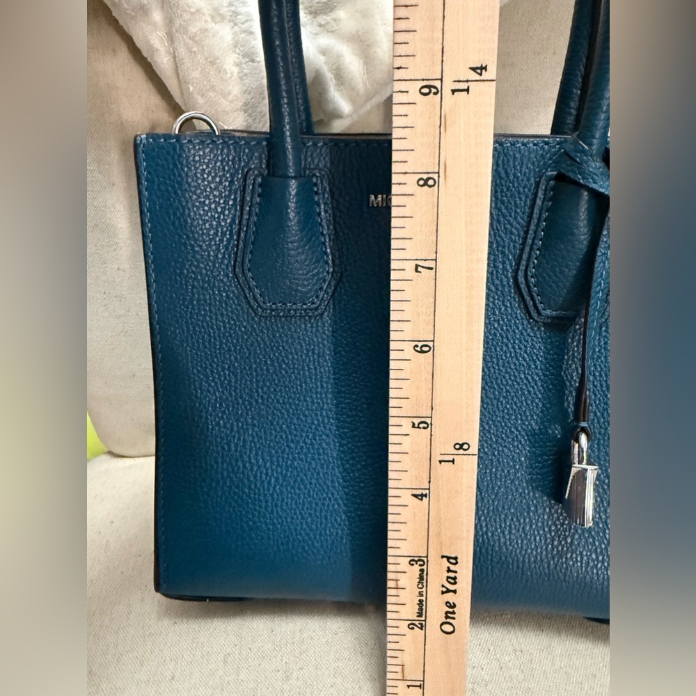 MICHAEL - Michael Kors Teal Mercer Handbag/Crossbody - LIKE NEW!!! - Picture 14 of 14